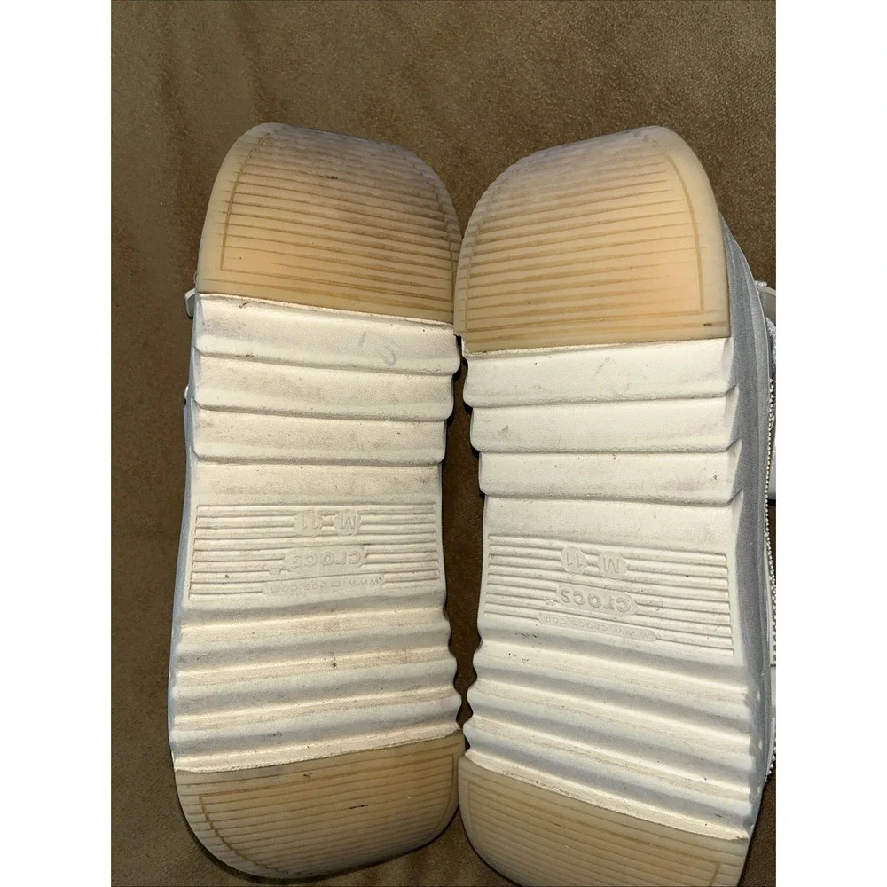 Crocs Hiker Xscape Clog BONE Womens 12.5 Mens 11 208365-108 Trail‎ Beach Shoes